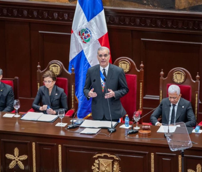 Abinader presenta Meta RD 2036 y destaca cifras económicas y sociales en su rendición de cuentas